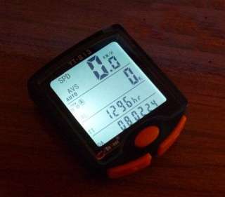 Cycling Bicycle Bike 24 functions LCD Computer Odometer Speedometer 