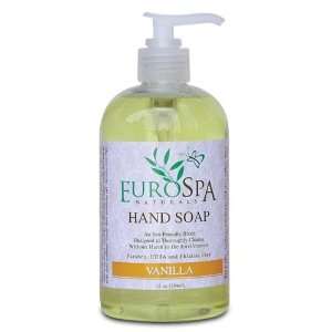  EuroSpa Eco Friendly Hand Soap Vanilla 3 pack: Beauty