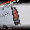 Clear Red LED Tail lights for Toyota Hiace VAN 05 12