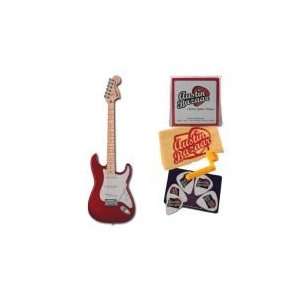   Cloth   Candy Apple Red, Maple Fretboard Musical Instruments