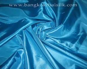 Topaz Blue Taffeta Fabric Bridesmaid Dress Drape Craft  