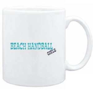  Mug White  Beach Handball GIRLS  Sports: Sports 