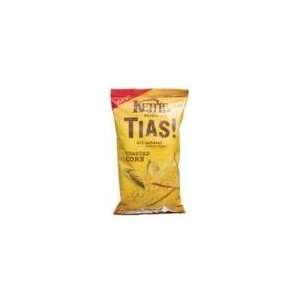 Kettle Brand Tias Toasted Corn Tortilla Chips 8 oz. (Pack of 12)