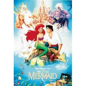 The Little Mermaid   Disney Movie Poster: Home & Kitchen