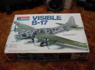   17 Model Kit #5620 1/48 Scale Unbuilt 1979 Bomber Airplane NR  