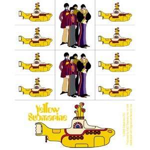  The Beatles   Yellow Submarine Sticker Set: Arts, Crafts 