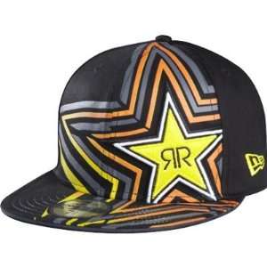   Fox Racing Rockstar Spike Vortex New Era Hat Black 7 1/2: Automotive