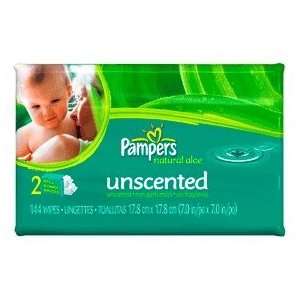 PAMPERS BABY WIPES REFL ALOE Size: 144