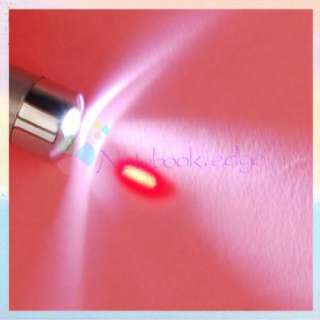 5mw Laser Pen Pointer Beam 2 LED Flashlight Torch Light  