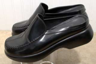   10 Black Very nice Shoes Made in Portugal Topstitch detail  