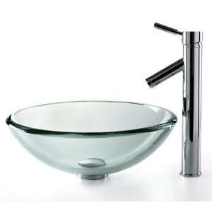   Vessel Sink and Sheven Faucet C GV 101 19mm 1002SN