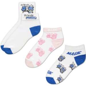  Orlando Magic Womens 3 Pair Sock Pack: Sports & Outdoors
