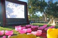 10ft HD Inflatable Movie Screen Front & Rear projection  