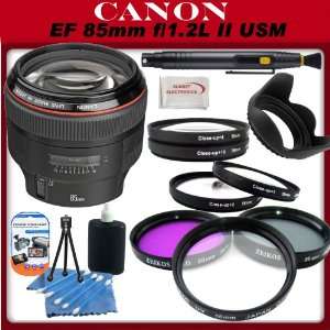  Canon EF 85mm f/1.2L II USM Autofocus Lens With SSE Lens 