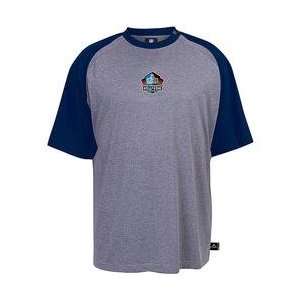  Pro Football Hall of Fame Yardage T Shirt   Grey Large 