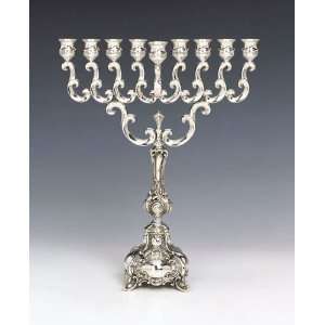  Sterling Silver Menorah   Ben Yehuda Collection 