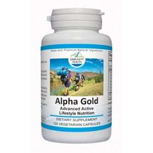  Alpha Gold 120 Vegetarian Caps 