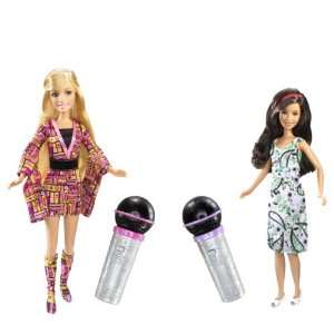 Mattel High School Musical 3 Sing Together Sharpay and Gabriella Dolls