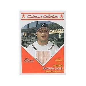  Andruw Jones 2008 Topps Heritage Clubhouse Collection 