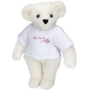  15 T Shirt Bear   Birthday Girl   Vanilla Fur: Toys 