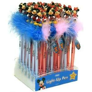    Set of 2 Disney Mickey & Minnie Light Up Pen set: Toys & Games