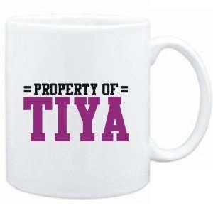    Mug White  Property of Tiya  Female Names