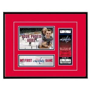  Washington Capitals My First Game Ticket Frame