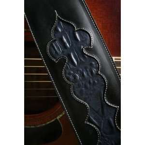  The Night Fall Blue Guitar Strap Musical Instruments