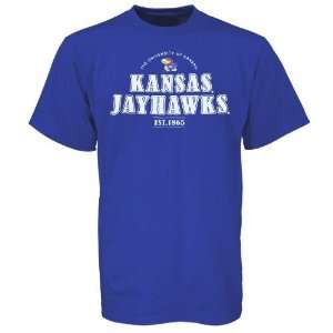   Kansas Jayhawks Royal Blue Youth Challenge T shirt: Sports & Outdoors