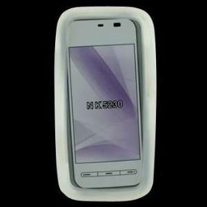  Nokia Nuron 5230 Trans. Clear Silicon Skin Case: Cell 