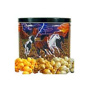 Wild Horses 2 Gallon Gift Tin  Grocery & Gourmet Food