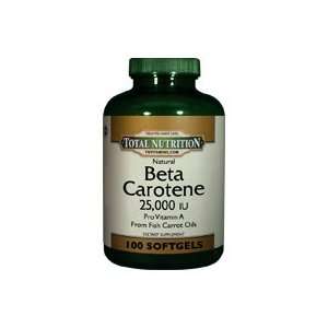  Beta Carotene 25,000 I.U.   100 Softgels Health 