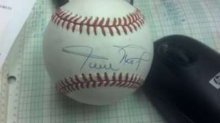Willie Mays Autograph ONLB Baseball Giants HOF COA Signed  