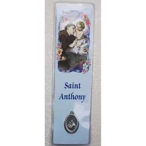 ST. ANTHONY BOOKMARK WITH MEDAL 