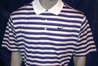 XL 2011 Nike Tiger Woods Pickstitch Golf Polo Shirt BL  