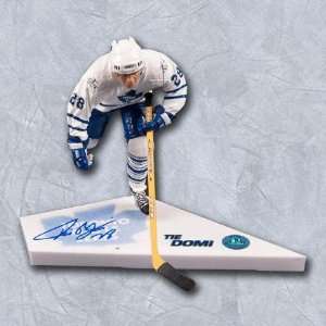 TIE DOMI Toronto Maple Leafs SIGNED McFarlane Figure   NHL Figures