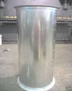 18 DIA EXHAUST STACK FOR PAINT SPRAY BOOTH 4 LONG  