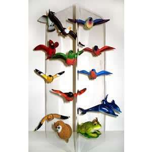  Clark Collection New Fly Thru Bird Magnet Display Patio 