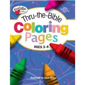  Thru The Bible Coloring Pages Ages 3 K 