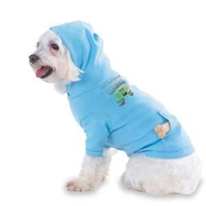   YOGA Hooded (Hoody) T Shirt with pocket for your Dog or Cat LARGE Lt