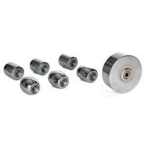  New 7pc English Wheel Upper Roll Set Lower Anvil Dies 