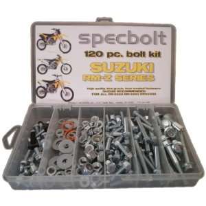 Specbolt Suzuki RMZ four stroke Bolt Kit for Maintenance & Restoration 