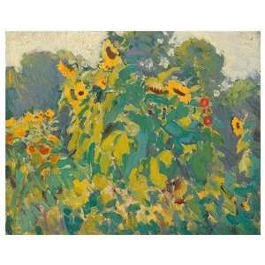   James Edward Hervey MacDonald   Sunflowers, Thornhill