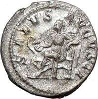 MAXIMINUS I Thrax 235AD Authentic Ancient Silver Roman Coin SALUS 