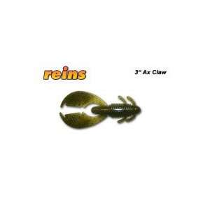  Reins Fishing Soft Plastics Ax Claw 3.5 Moebi  6 per pack 
