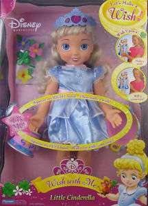 NEW Disney Wish With Me Little CINDERELLA Doll Talks  