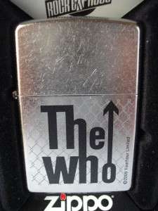 THE WHO ROCK EXPRESS ZIPPO WINDPROOF LIGHTER NEW IN BOX  
