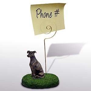 Greyhound Note Holder (Brindle)