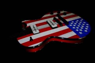   PAUL CUSTOM GUITAR TED NUGENT BY THE ARTIST EL DAGA. ONLY ONE.  