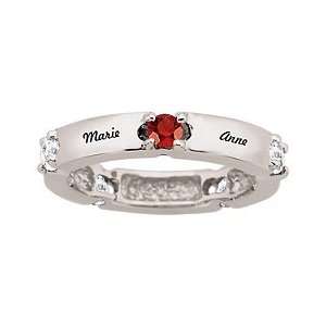  Garnet Birthstone Ring Jewelry